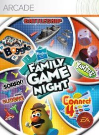 Hasbro Family Game Night PAL Xbox 360 PAL box art